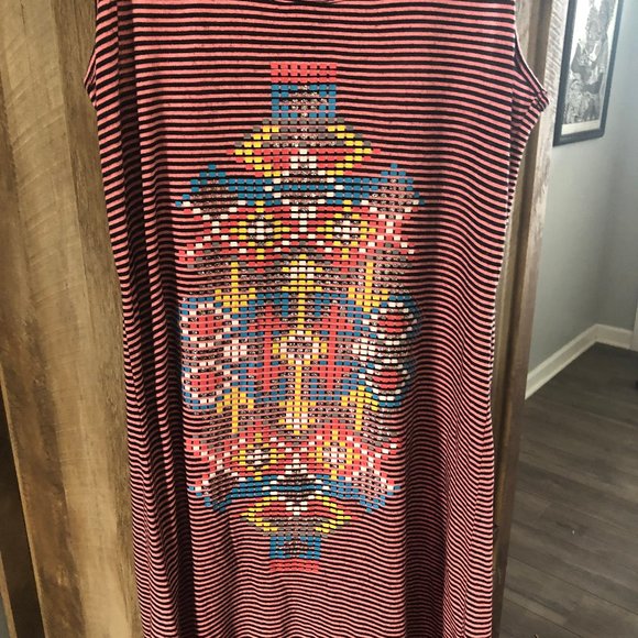 Bongo Hi-Lo Tank Dress Size Large - Picture 6 of 7